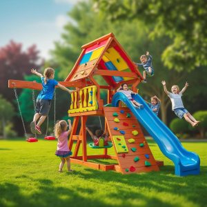 deluxe outdoor adventure playset basic