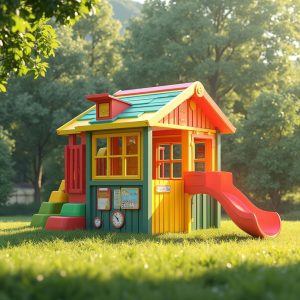 eco friendly playhouse adventure set
